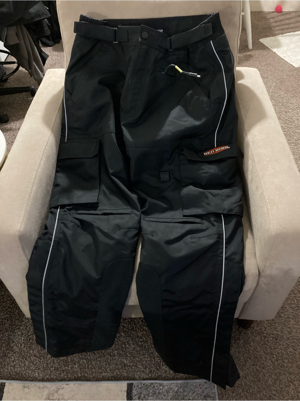 Harley Davidson Heated, Waterproof Pants.